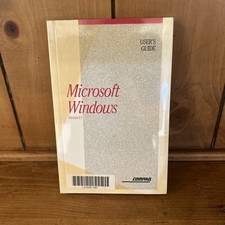 Vintage Microsoft Windows Version 3.1 User's Guide Compaq Unopened 90s Retro picture