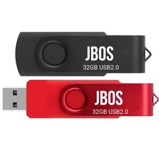 32GB USB Flash Drive 2 Pack USB 2.0 Thumb Drive Super High Speed USB Stick 32... picture