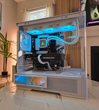 Custom White gaming pc | RTX 5070  | intel U5 250k+ | 32gb DDR5 ram | 3.5tb SSD picture