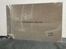QiMeng 15.6-inch Portable Laptop Monitor, FHD 1920 * 1080 Resolution, Equipped w picture