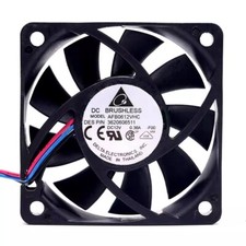 Delta AFB0612VHC 6015 DC12V 0.36A 6CM 3-Wire Cooling Fan picture