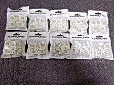 10bags/10pcs Platinum Tools Keystone Blank Insert, White 790WH-10 (RC) picture