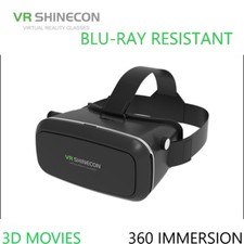 VR Shinecon G01 Plus 3D Blu-Ray Resistant Panorama Virtual Reality Glasses, Wide picture