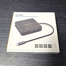 Kensington MD120U4 USB4 Portable Docking Station USB-C/USB 3.0 Gray/Black picture