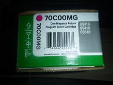 LEXMARK 70C00MG MAGENTA TONER CARTRIDGE CS310/CS410/CS510 NEW picture