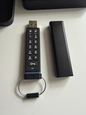 datAshur iStorage USB 256-bit 32GB Hardware Encrypted Flash Drive PW Protected picture