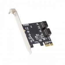 4 Port SATA III PCI-e 3.0 x1 Card Non-Raid with Low Profile Bracket picture