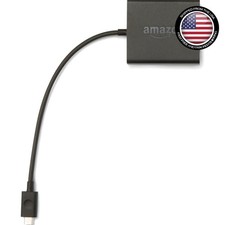 Stream Seamlessly: USB Ethernet Adapter for All Fire TV Models - 10/100 Speed picture