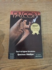 Falcon The F-16 Flight Simulator PC Game 5.25 & 3.5 Disks (1987) picture