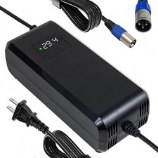 24V(Max 29.4V) 5A Lithium Battery Charger for 24V Lithium Packs picture