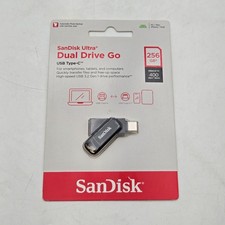 SanDisk Ultra Dual Drive Go USB 3.2 Type-C 256GB 400MB/s Flash Drive - New picture