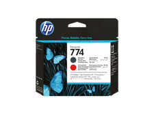 HP 774 Matte Black/Chromatic Red DesignJet Printhead, P2V97A picture