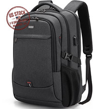 DUSLANG 17 inch Travel Laptop Backpack for Men/Women College 17 Inch, Black picture