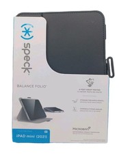 NEW Speck Balance Folio for Apple iPad Mini CASE (2021) Black. FAST SHIPPING picture