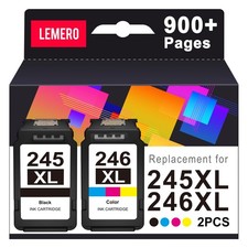 LEMERO 245XL 246XL Ink Cartridge Combo Pack for Canon picture