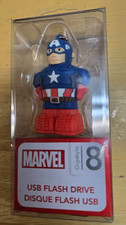 New, USB Flash Drive, 8 GB, Marvel Comics, Captain America picture