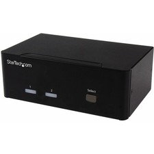 StarTech.com 2 Port VGA KVM Switch - Dual VGA - Hot-key & Audio Support - 1920x1 picture