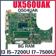For ASUS Q504UAK Q504UA Q504U UX560UAK UX560UA Motherboard i3 i5 6th Gen 8GB-RAM picture