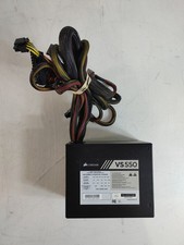 Corsair VS550 550 W 20+4 Pin ATX Desktop Power Supply CP-9020171-NA picture