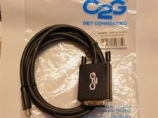 C2G 54335 6ft Mini Display Port Male to Single Link DVI-D Male Adapter Cable  picture