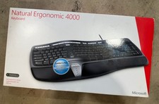 Microsoft Natural Ergonomic Keyboard 4000 v1.0 USB Wired Model 1048 Tested picture