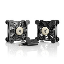 AC Infinity MULTIFAN S5, Ultra-Quiet Dual 80Mm USB Fan W/ Speed Controller picture