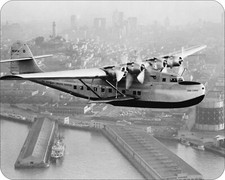 Pan Am Clipper to China Airplace Vintage Photo  art Mousepad  Mouse Pad  7 x 9 picture
