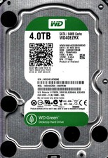 WD40EZRX-00SPEB0 S/N: WCC4E DCM:HARNNT2MAB WESTERN DIGITAL 4TB THAILAND NOV 2014 picture