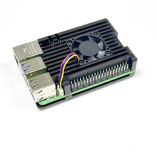 Huge Custom High Performance Aluminum Heatsink w/ Cooler Fan for Raspberry Pi 5 picture
