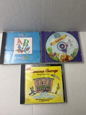 90s Windows 95 learning games lot of 3: Pooh, Dr. Seuss, Curious George VTG picture