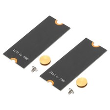2Pcs M2 SSD Extended Adapter Card Transfer 2230-2280 W Screwdriver Black] picture
