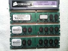 6GB PQI/CORSAIR DDR2-800 Kit (2x2GB+2x1GB) PC2-6400 RAM Modules picture