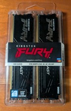 NEW SEALED Kingston FURY Beast 64GB (2x32GB) DDR5-5600 CL40 KF556C40BBK2-64 picture