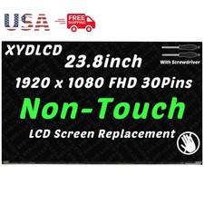 23.8in for HP AIO P/N L01814-L72 Borderless LCD Non-Touch Screen Replacement 24