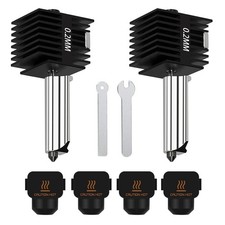2pc 0.2mm Hardened Steel Hotend Nozzle for Bambu Lab A1 Mini A1 3D Printer Updat picture