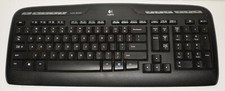 Genuine Vintage Logitech Computer Wireless Keyboard Model MK300 - No Receiver picture