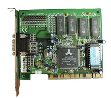 Vintage Diamond MultiMedia 23030211-302 STEALTH VIDEO 2500 PCI VGA Video Card picture