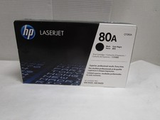 HP 80A CF280A GENUINE Black LaserJet Toner Cartridge NEW SEALED SHIPS FREE picture