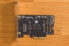 Silverstone ECM20 Dual M2 to PCI-E X4 and SATA 6G Adapter picture