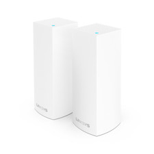 Linkysys WHW0302 WHW0301 Velop 1-4 Pack Tri-Band Whole-Home WiFi 5 System White picture