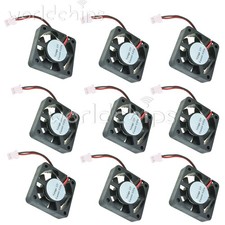 100PCS 12V 2pin Cooler Fan 40x40x10mm Arduino Raspberry Pi 3D printer computer picture
