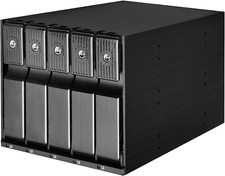 SilverStone Technology Hard Drive Enclosure Internal, 3 X 5.25 Inch picture