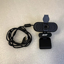 Acer A610 1080P Full HD USB 2.0 Webcam 30fps Built-In Mic Clip-On Black picture