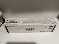 Genuine Canon GPR-22 Black Toner Cartridge Sealed 0386B003AA IR 1018 1020 1025 picture