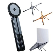 4-in-1 Magnetic Laptop Phone Tablet Stand Foldable Adjustable Holder picture
