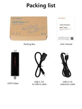 4K ATSC 3.0/1.0 QAM-B TV Tuner Stick over-the-air OTA Signal Meter DVR Record picture