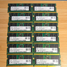 lot of 12 SK hynix 16GB DDR5-5600 SO-DIMM 1Rx8 PC5-5600B Non-ECC HMCG78AGBSA095N picture