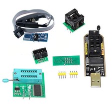 EEPROM BIOS USB CH341A Programmer SOIC8 SOP8 Test Clip Adapter Set picture