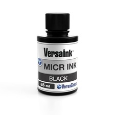 VersaInk-Nano Black MICR Ink -85ml – Magnetic Ink for Check Printers and All-in- picture