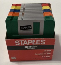 Staples 23 Pack IBM Formatted 3.5